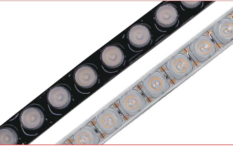 VeroLED Linea Lens — Striscia LED IP67 con ottica a fascio controllato (24V)