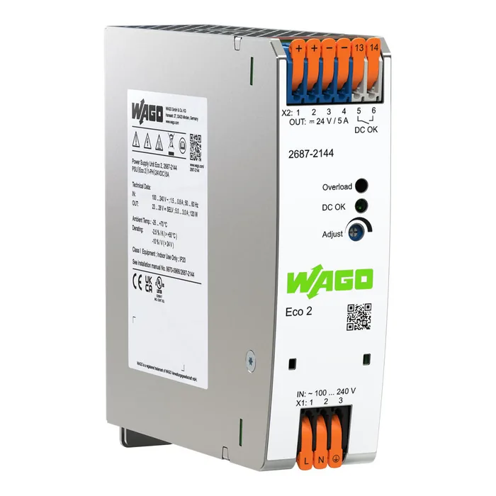 WAGO 2687-2144 — Alimentatore · Eco 2 · 1 fase