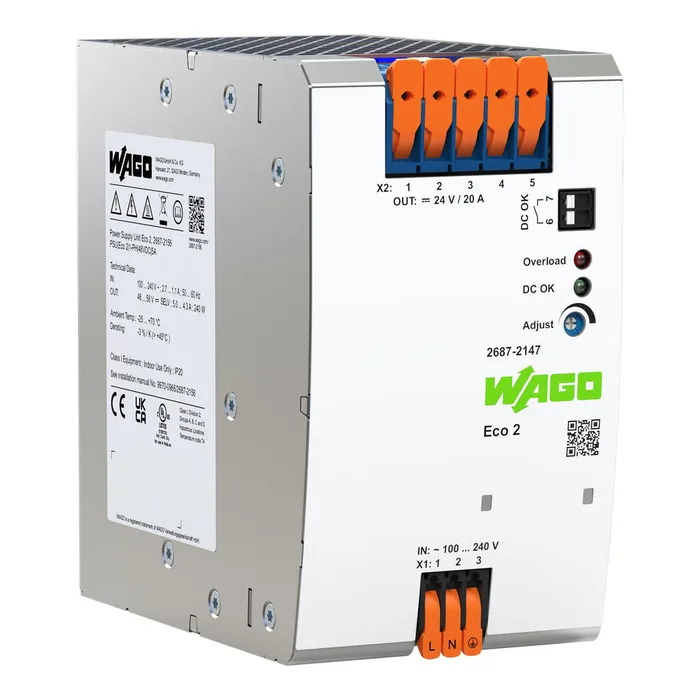 WAGO 2687-2147 — Alimentatore · Eco 2 · 1 fase