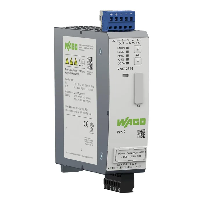 WAGO 2787-2344 — Alimentatore · Pro 2 · 3 fase