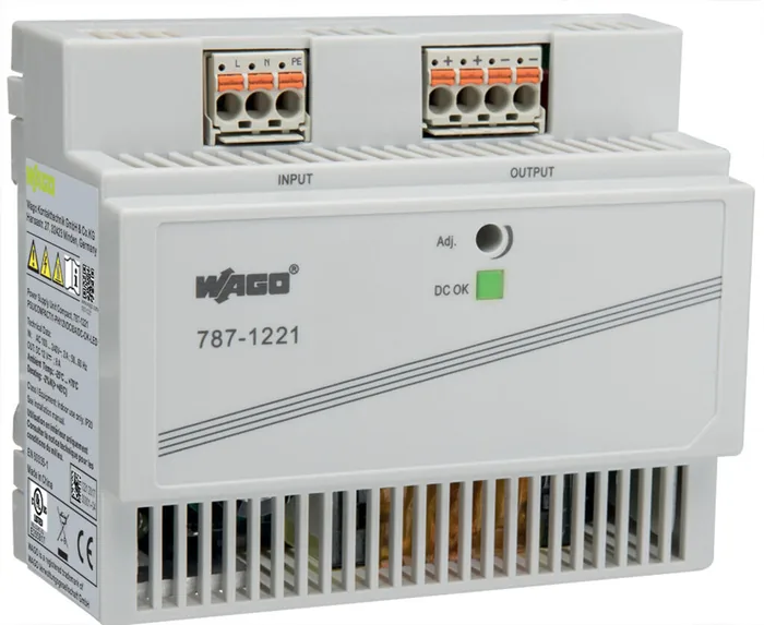 WAGO 787-1221 — Alimentatore switching · Compact · 1 fase