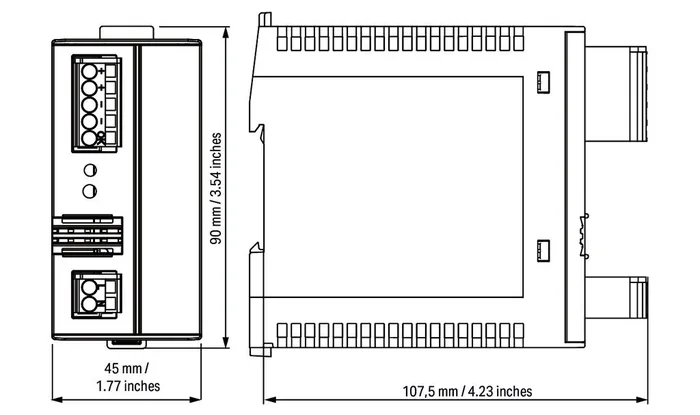 WAGO 787-1606 — Alimentatore switching · Classic · 1 fase