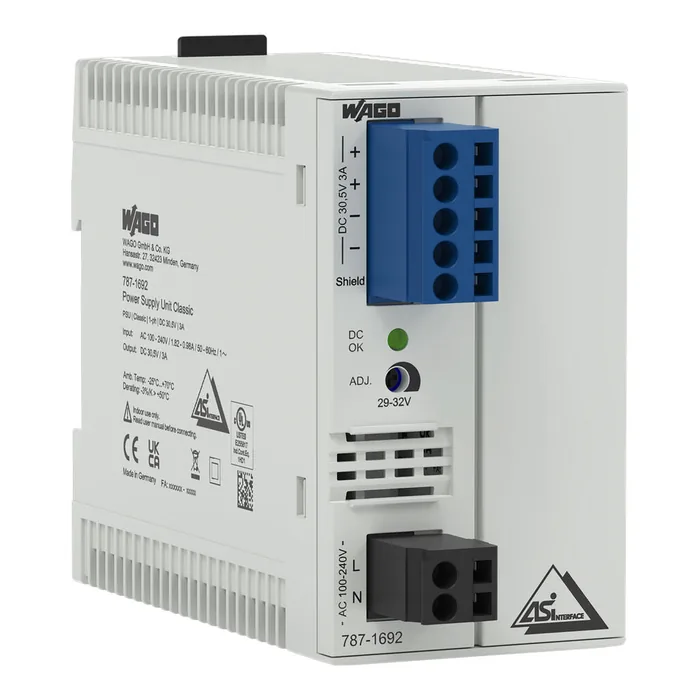 WAGO 787-1692 — Alimentatore switching · Classic · 1 fase