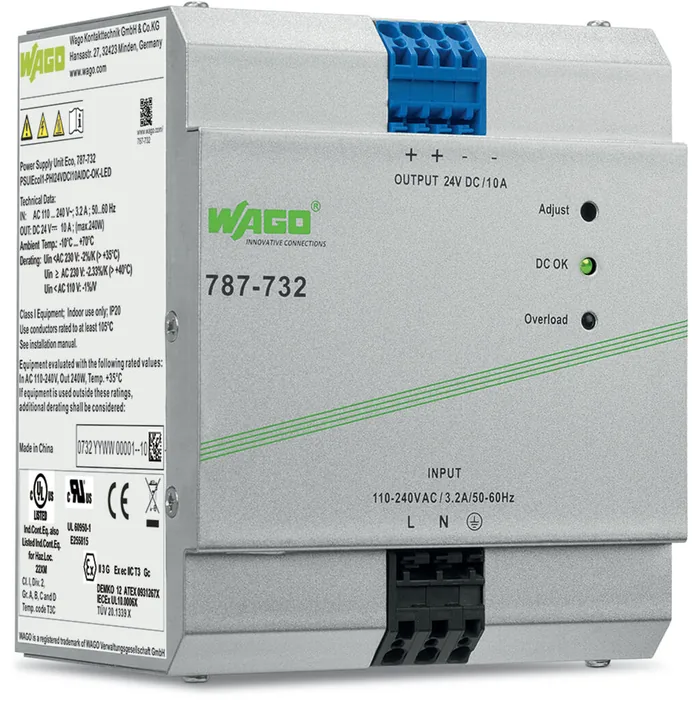 WAGO 787-732 — Alimentatore · Eco · 1 fase