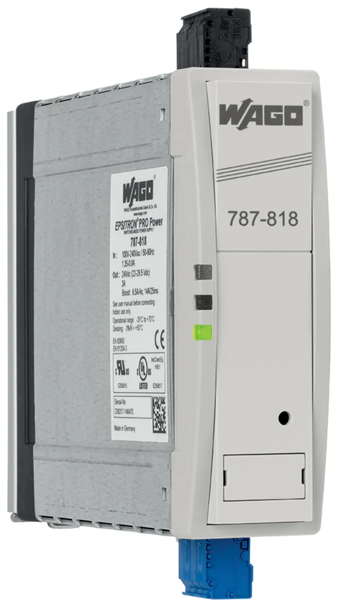 WAGO 787-818 — Alimentatore switching · Pro · 1 fase