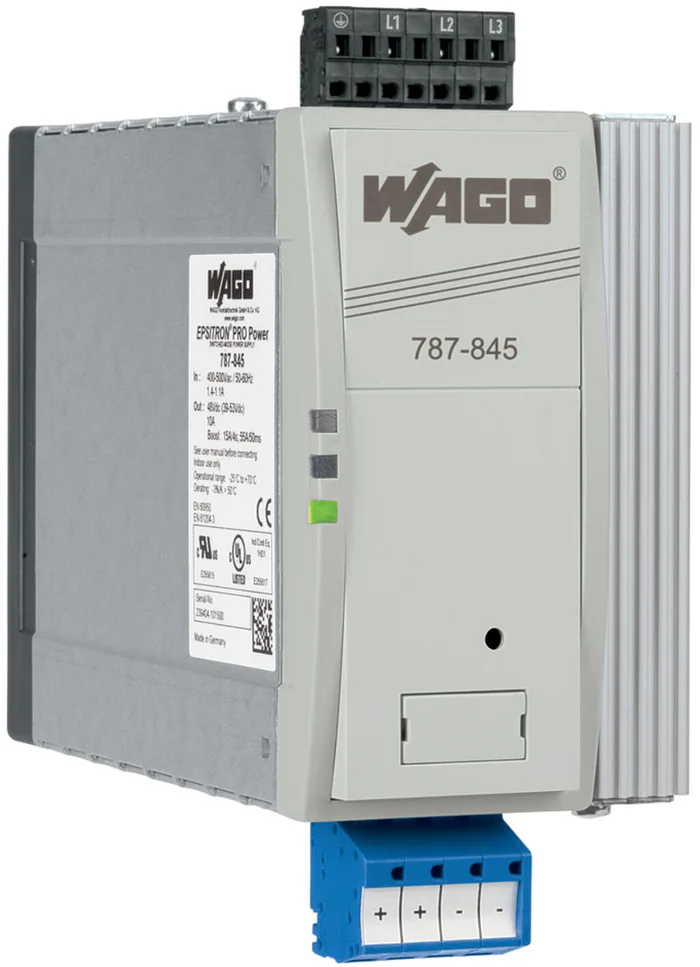 WAGO 787-845 — Alimentatore switching · Pro · 3 fase
