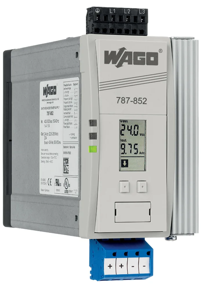 WAGO 787-852 — Alimentatore switching · Pro · 3 fase